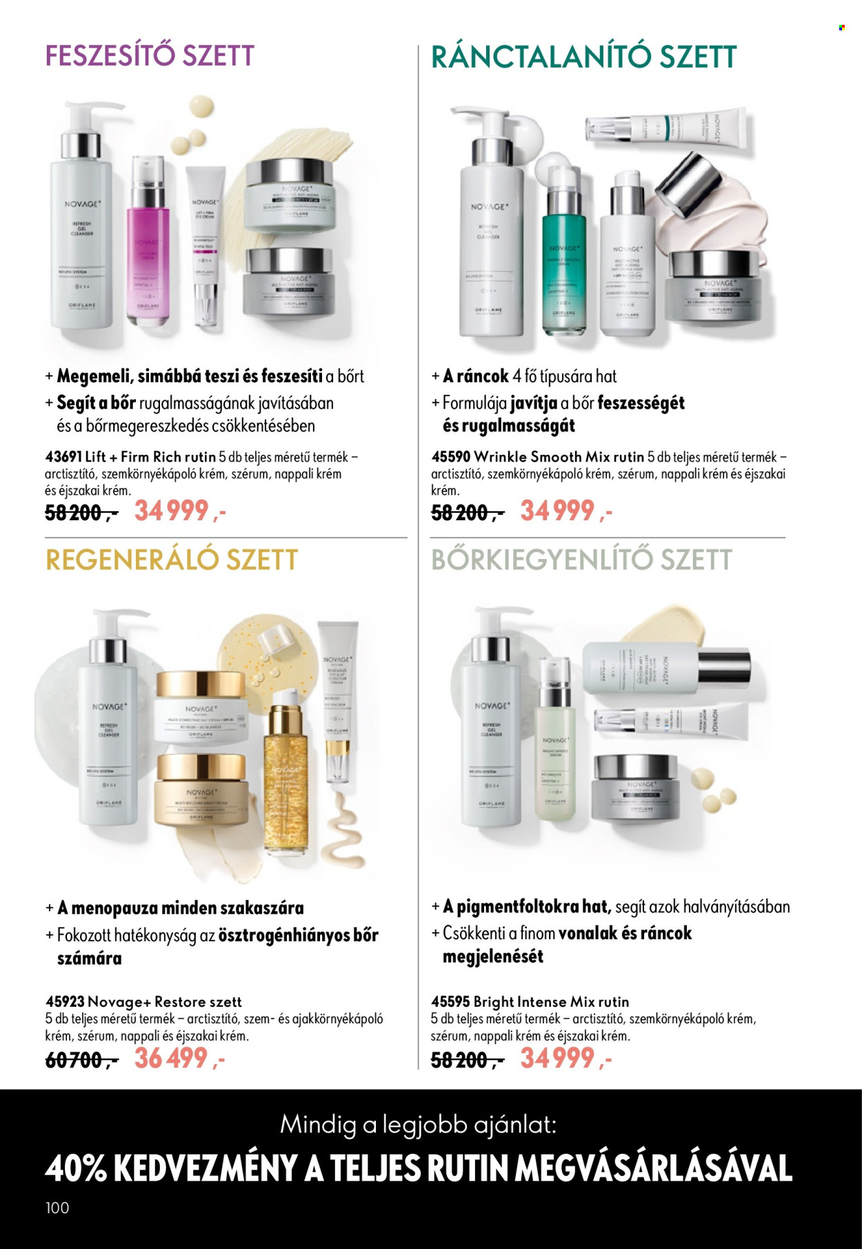Oriflame akciós újság érvényes:  - 2026.07.08 - 2026.07.28. 100. oldal Oldal 100