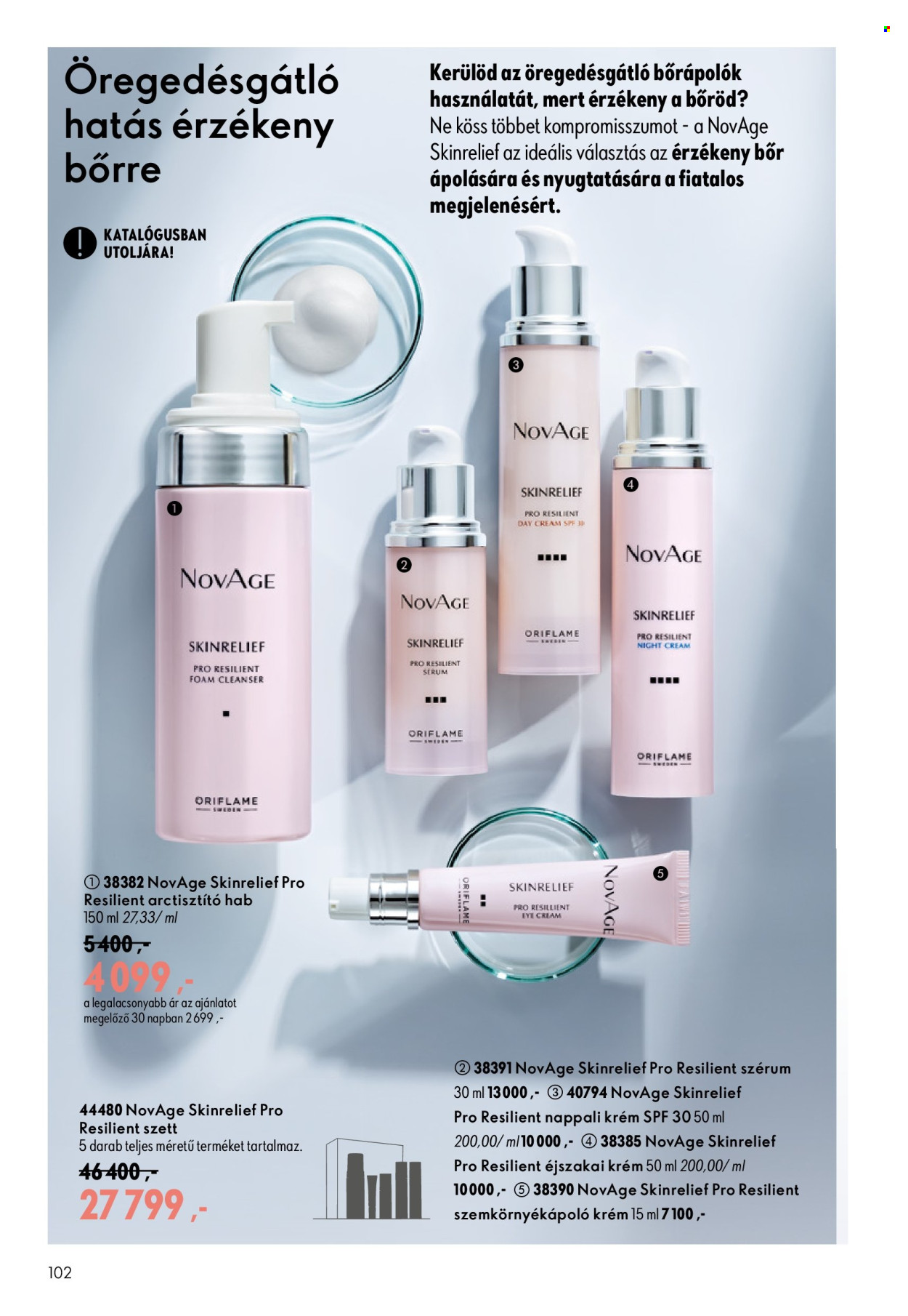 Oriflame akciós újság érvényes:  - 2026.07.08 - 2026.07.28. 102. oldal Oldal 102