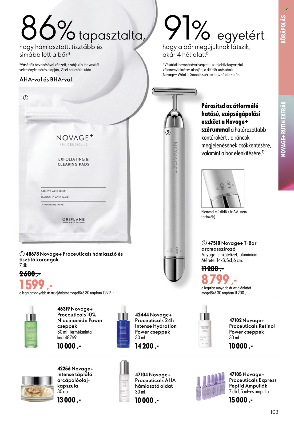 Oriflame akciós újság érvényes:  - 2026.07.08 - 2026.07.28. 103. oldal Oldal 103