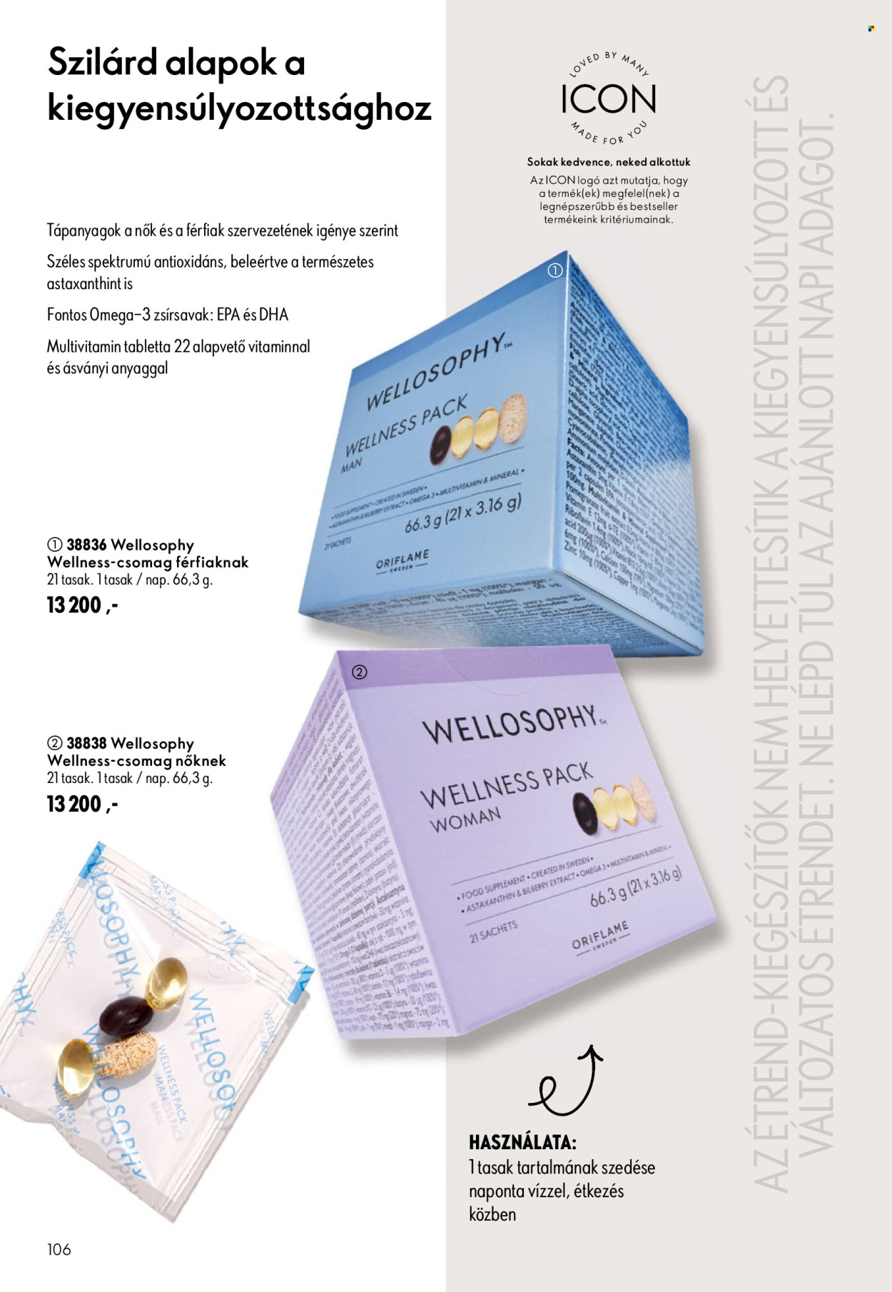 Oriflame akciós újság érvényes:  - 2026.07.08 - 2026.07.28. 106. oldal Oldal 106