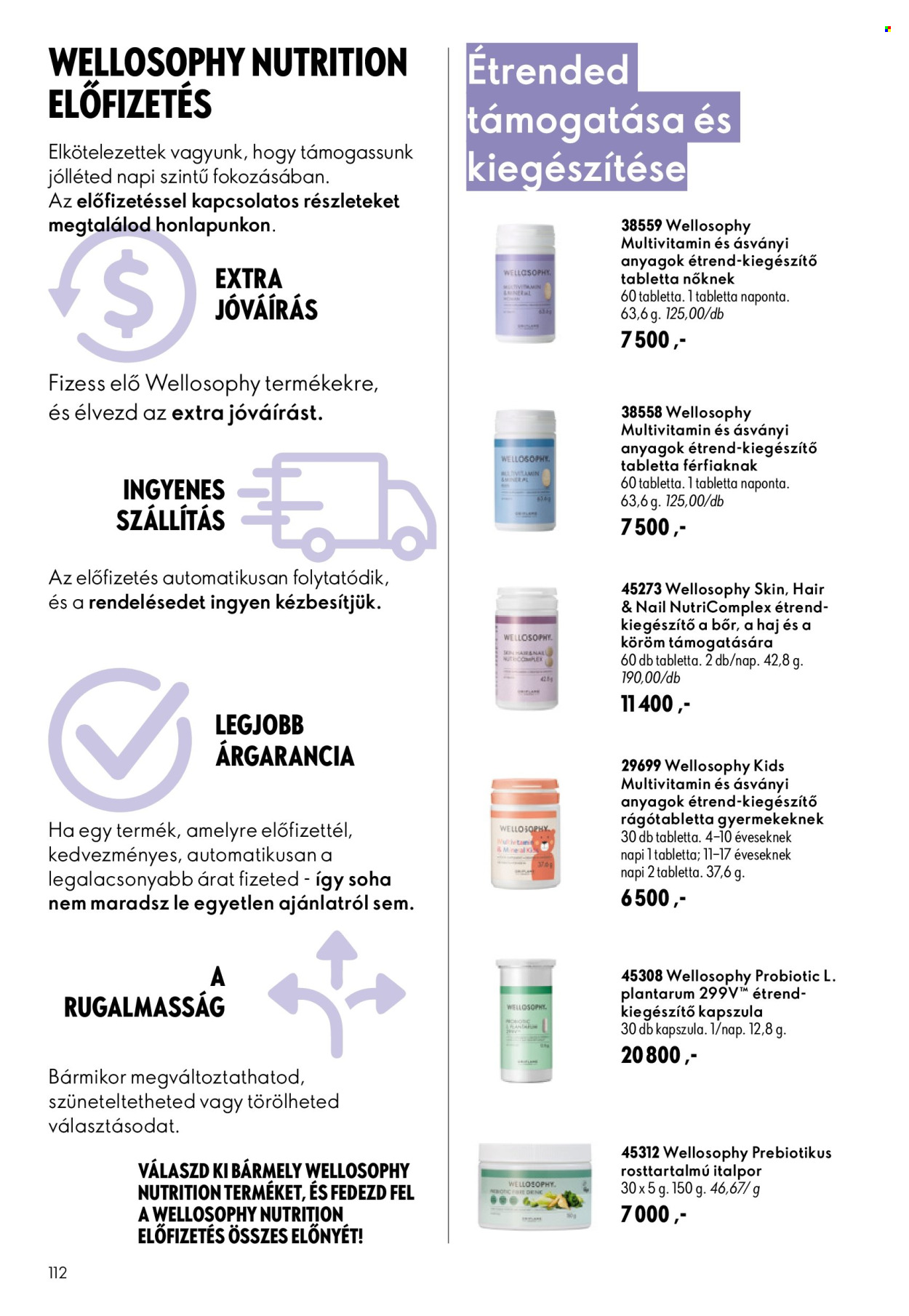Oriflame akciós újság érvényes:  - 2026.07.08 - 2026.07.28. 112. oldal Oldal 112