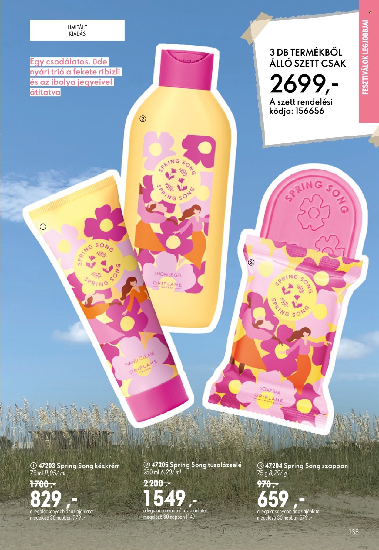 Oriflame akciós újság érvényes:  - 2026.07.08 - 2026.07.28. 135. oldal Oldal 135