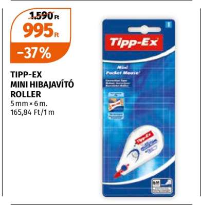 TIPP-EX MINI HIBAJAVÍTÓ ROLLER