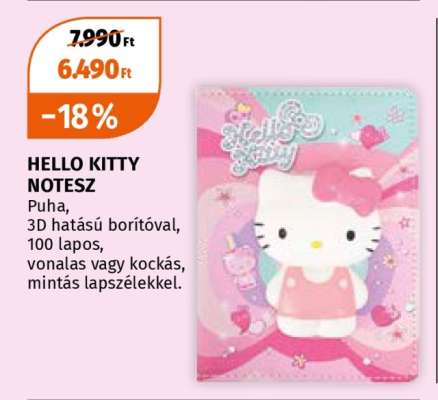 HELLO KITTY NOTESZ