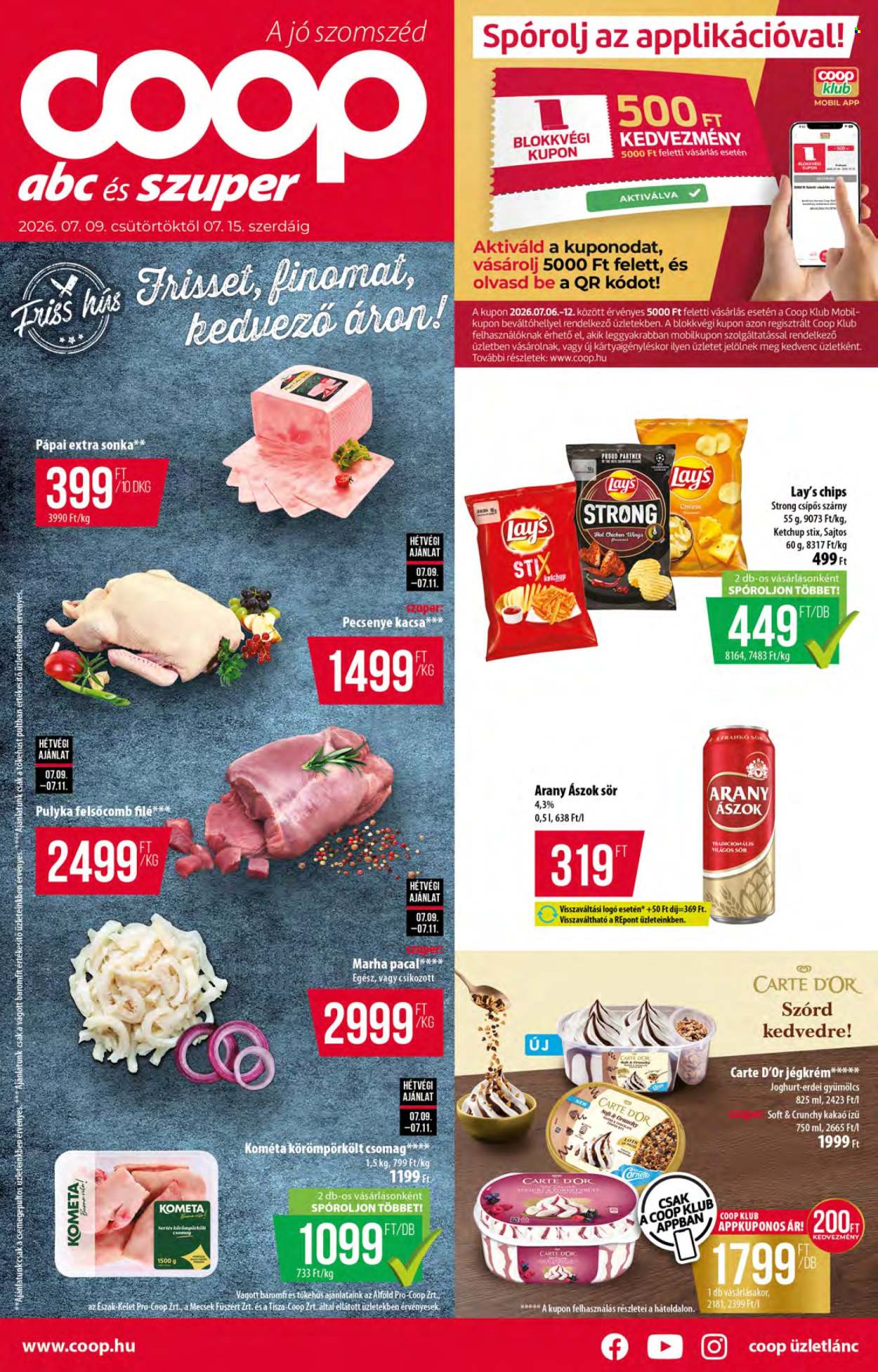 Coop akciós újság érvényes:  - 2026.07.09 - 2026.07.15. 1. oldal Oldal 1