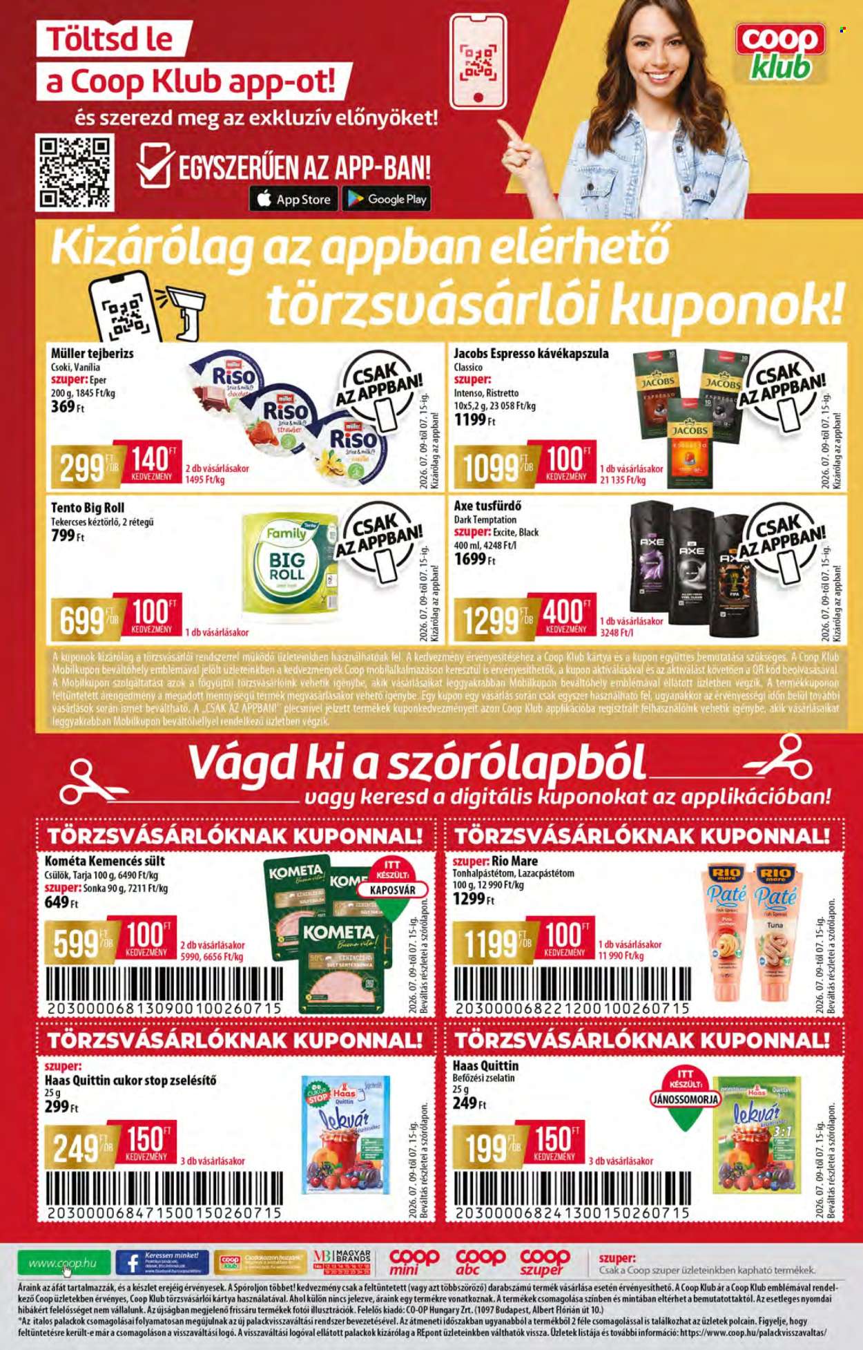 Coop akciós újság érvényes:  - 2026.07.09 - 2026.07.15. 12. oldal Oldal 12