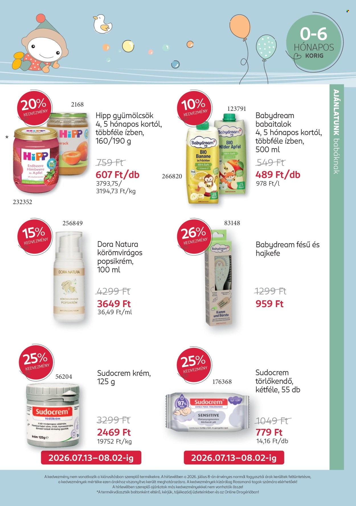 Rossmann akciós újság érvényes:  - 2026.07.13 - 2026.08.09. 8. oldal Oldal 8