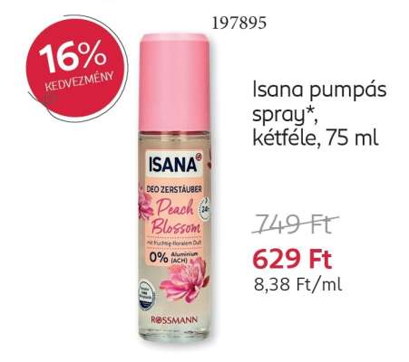 ISANA PUMPÁS SPRAY