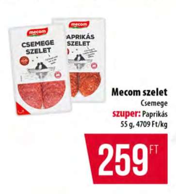 Mecom szelet