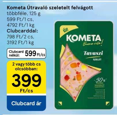Kometa Útravaló szeletelt felvágott