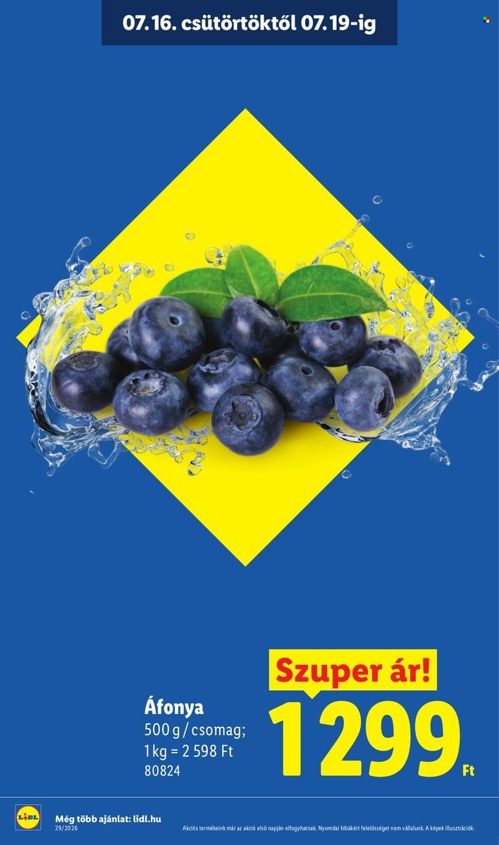 Lidl akciós újság érvényes:  - 2026.07.16 - 2026.07.22. 6. oldal Oldal 6