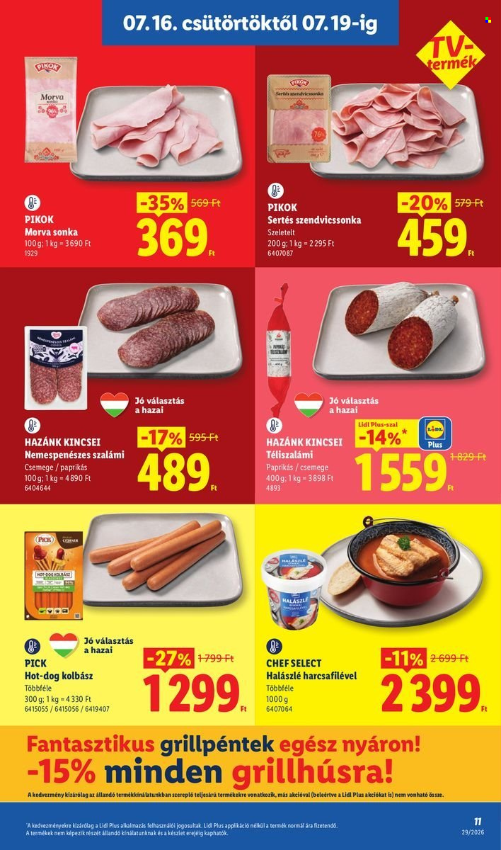 Lidl akciós újság érvényes:  - 2026.07.16 - 2026.07.22. 11. oldal Oldal 11