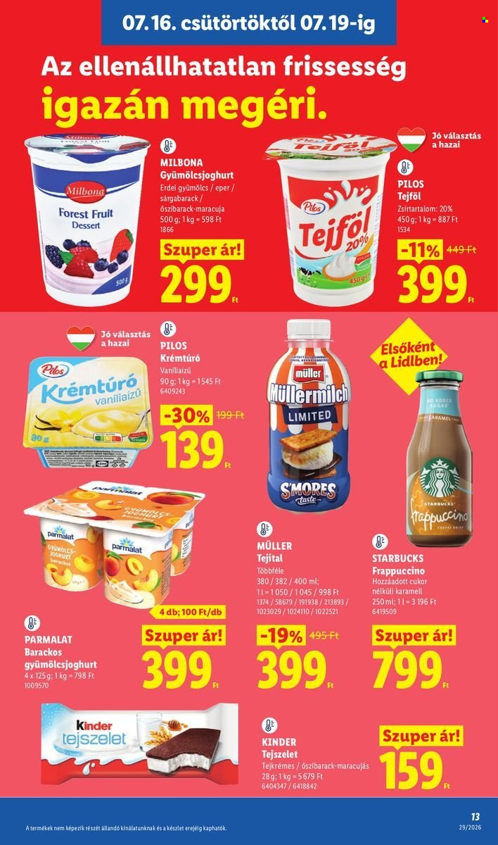 Lidl akciós újság érvényes:  - 2026.07.16 - 2026.07.22. 13. oldal Oldal 13