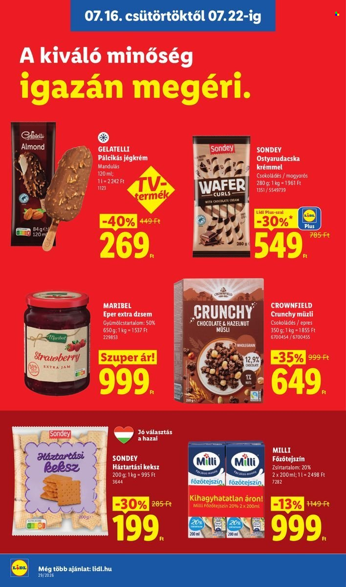 Lidl akciós újság érvényes:  - 2026.07.16 - 2026.07.22. 16. oldal Oldal 16