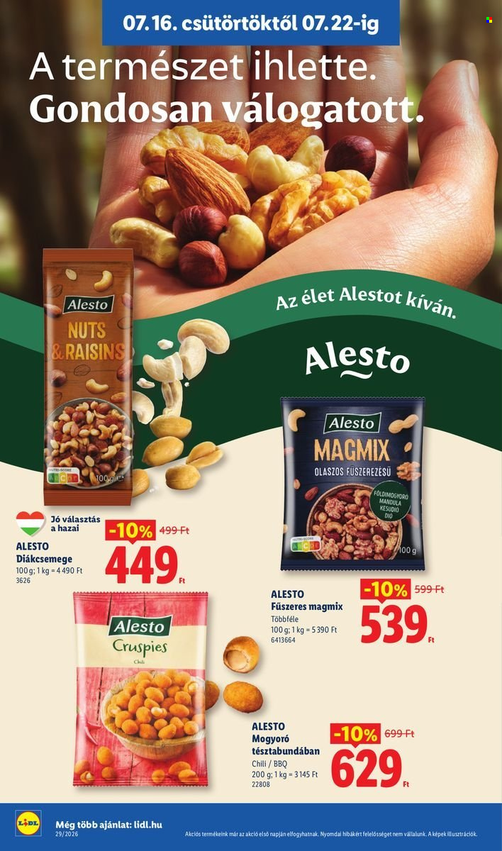 Lidl akciós újság érvényes:  - 2026.07.16 - 2026.07.22. 26. oldal Oldal 26