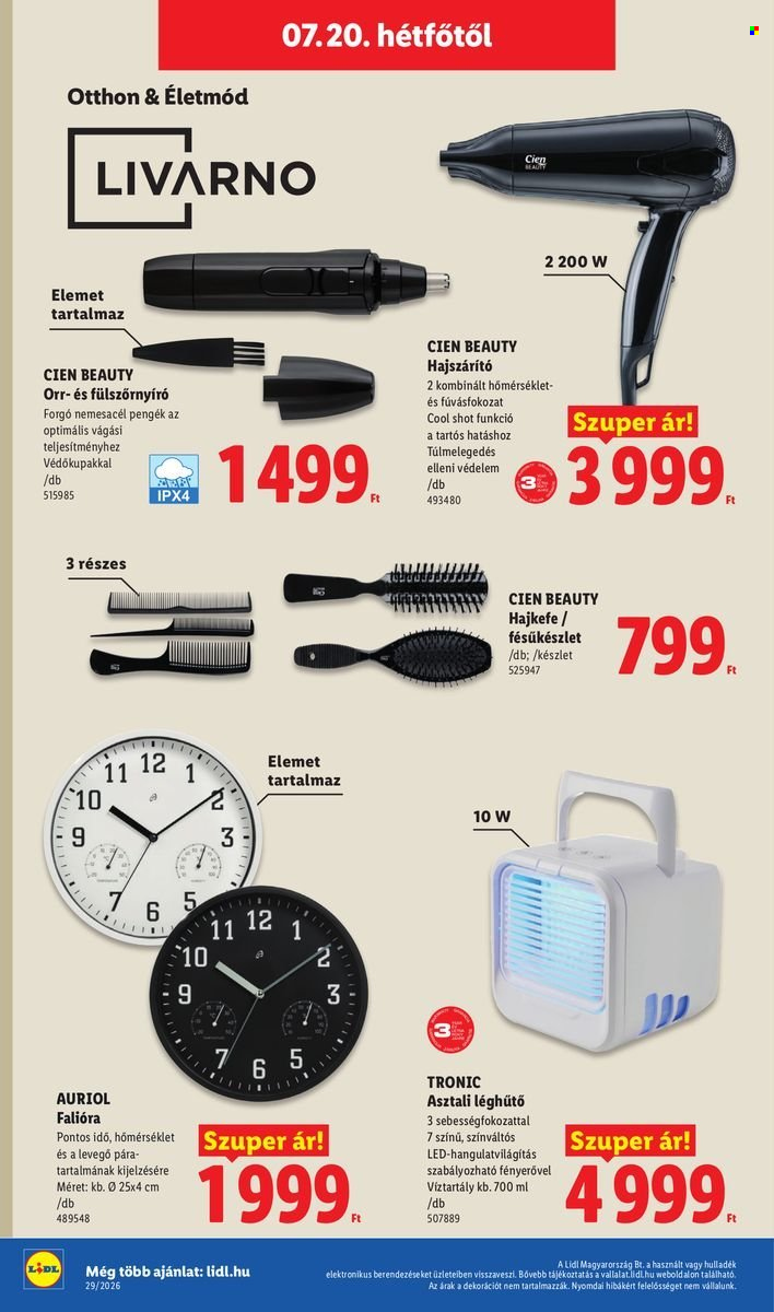 Lidl akciós újság érvényes:  - 2026.07.16 - 2026.07.22. 22. oldal Oldal 22
