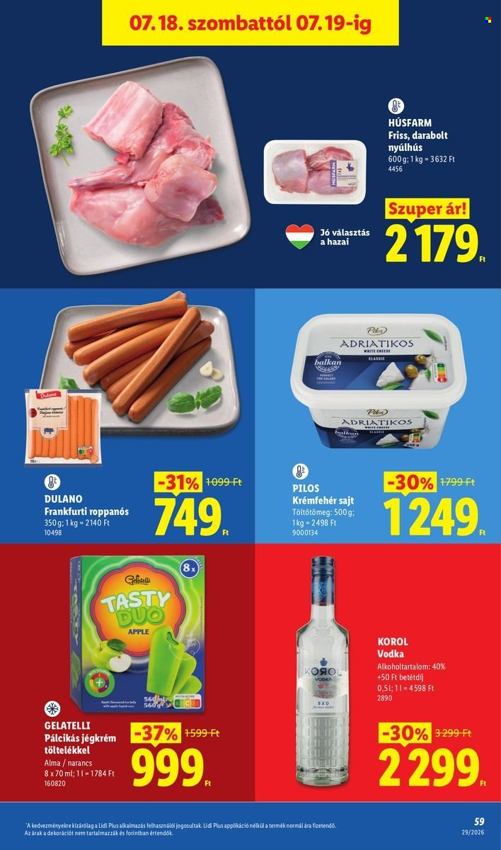 Lidl akciós újság érvényes:  - 2026.07.16 - 2026.07.22. 59. oldal Oldal 59
