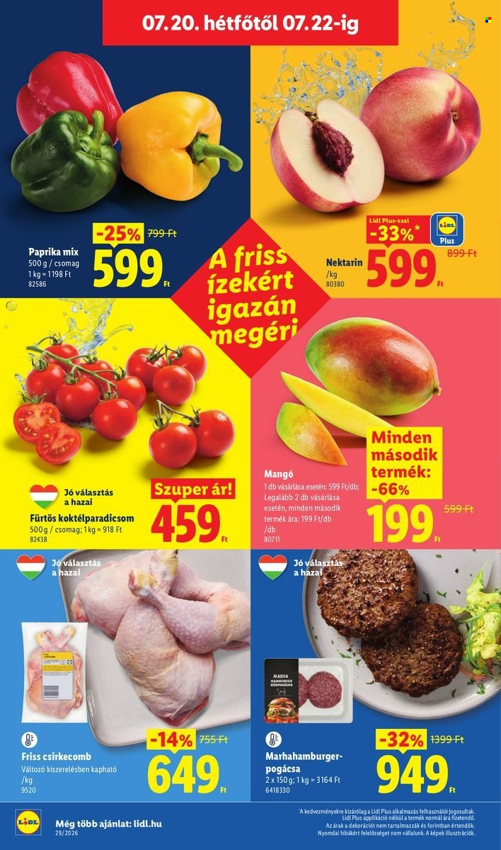 Lidl akciós újság érvényes:  - 2026.07.16 - 2026.07.22. 74. oldal Oldal 74