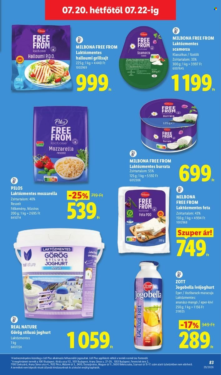 Lidl akciós újság érvényes:  - 2026.07.16 - 2026.07.22. 83. oldal Oldal 83