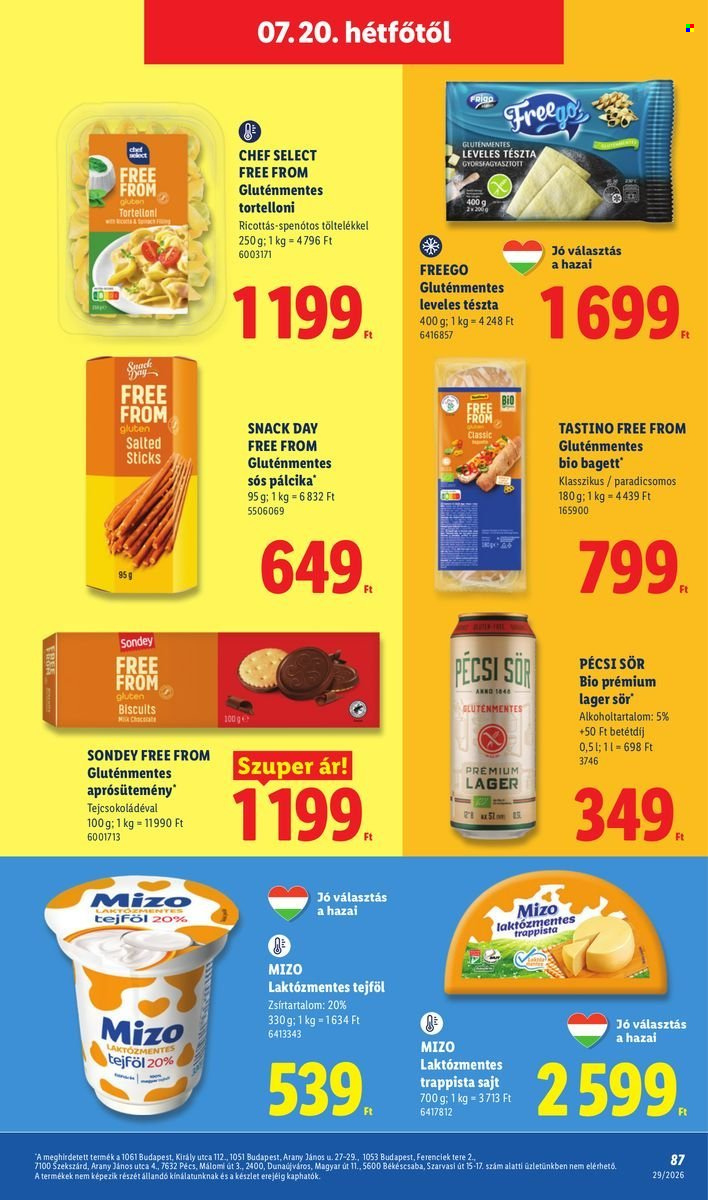 Lidl akciós újság érvényes:  - 2026.07.16 - 2026.07.22. 87. oldal Oldal 87