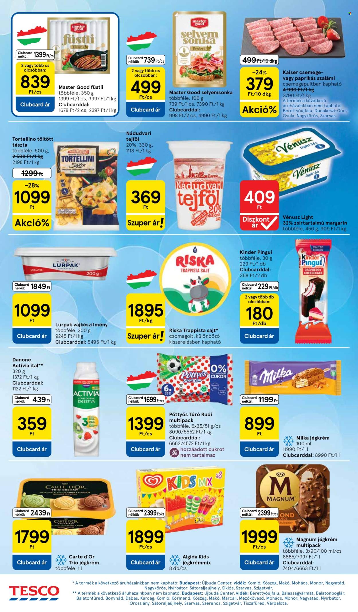 TESCO akciós újság érvényes:  - 2026.07.16 - 2026.07.22. 4. oldal Oldal 4