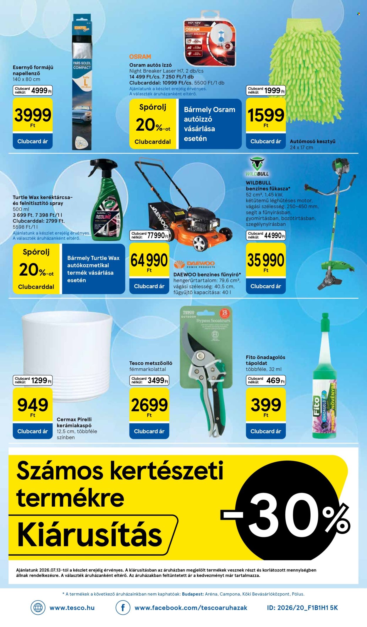 TESCO akciós újság érvényes:  - 2026.07.16 - 2026.07.22. 30. oldal Oldal 30