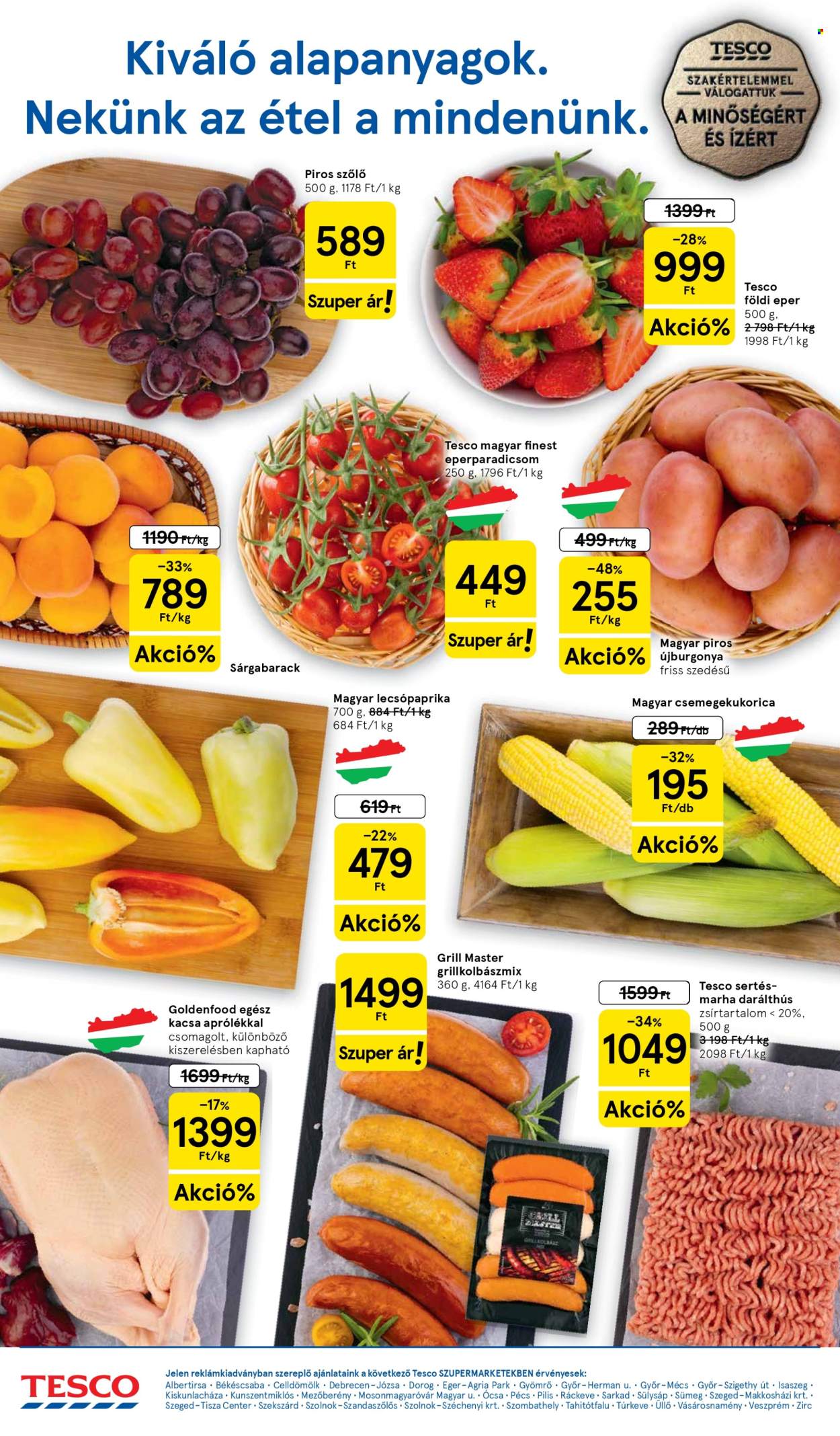 TESCO akciós újság érvényes:  - 2026.07.16 - 2026.07.22. 2. oldal Oldal 2