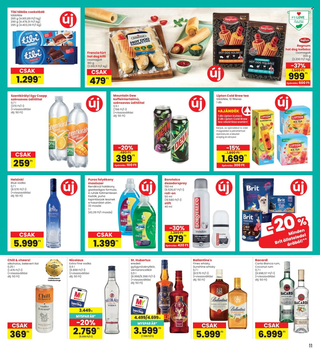INTERSPAR akciós újság érvényes:  - 2026.07.16 - 2026.07.22. 11. oldal Oldal 11