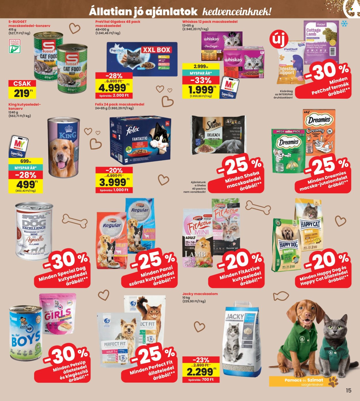 INTERSPAR akciós újság érvényes:  - 2026.07.16 - 2026.07.22. 15. oldal Oldal 15