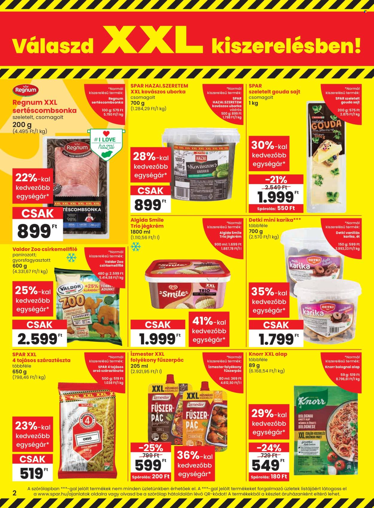 SPAR akciós újság érvényes:  - 2026.07.16 - 2026.07.22. 2. oldal Oldal 2
