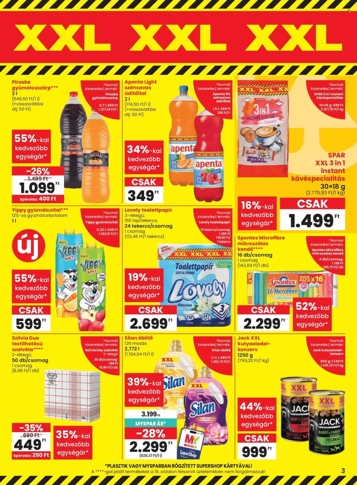 SPAR akciós újság érvényes:  - 2026.07.16 - 2026.07.22. 3. oldal Oldal 3