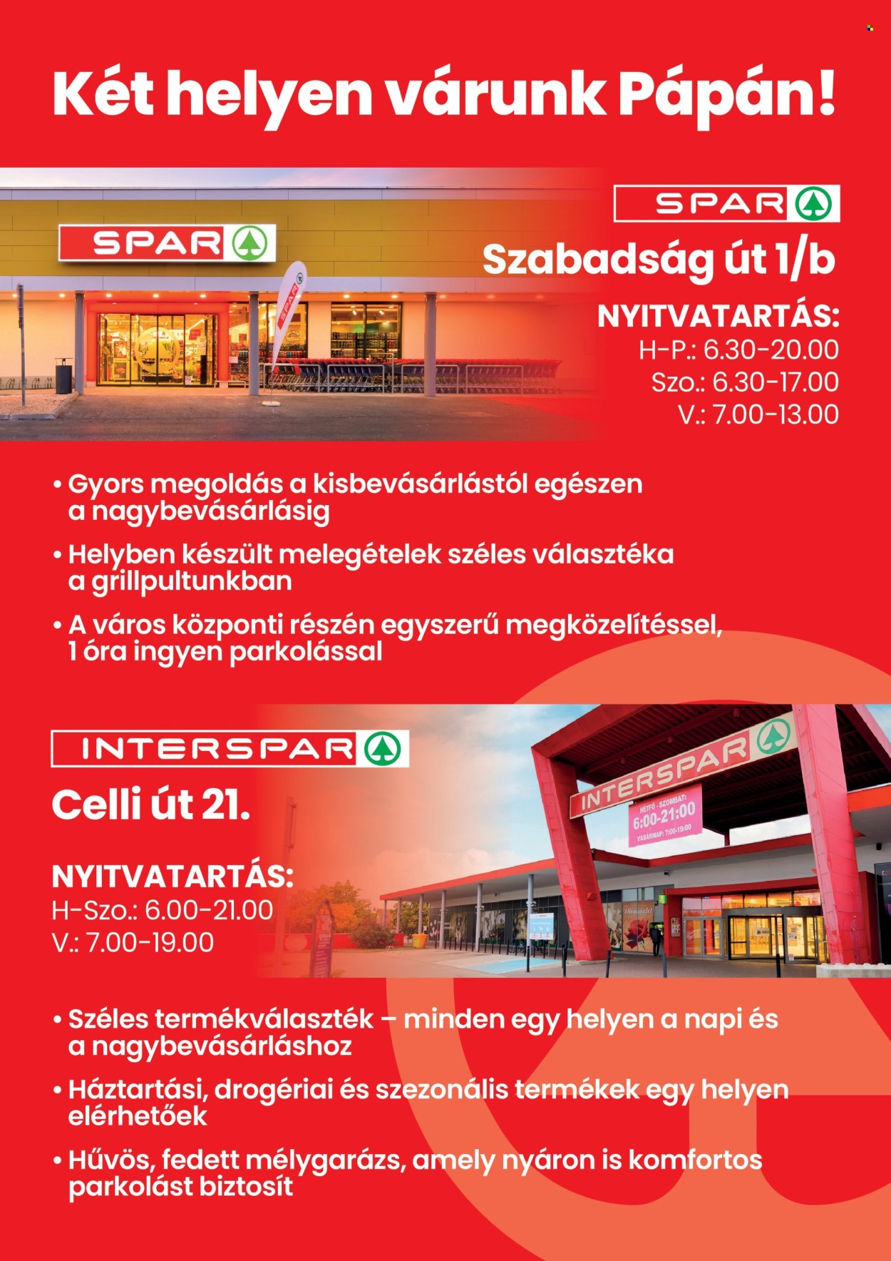 SPAR akciós újság érvényes:  - 2026.07.16 - 2026.07.22. 2. oldal Oldal 2