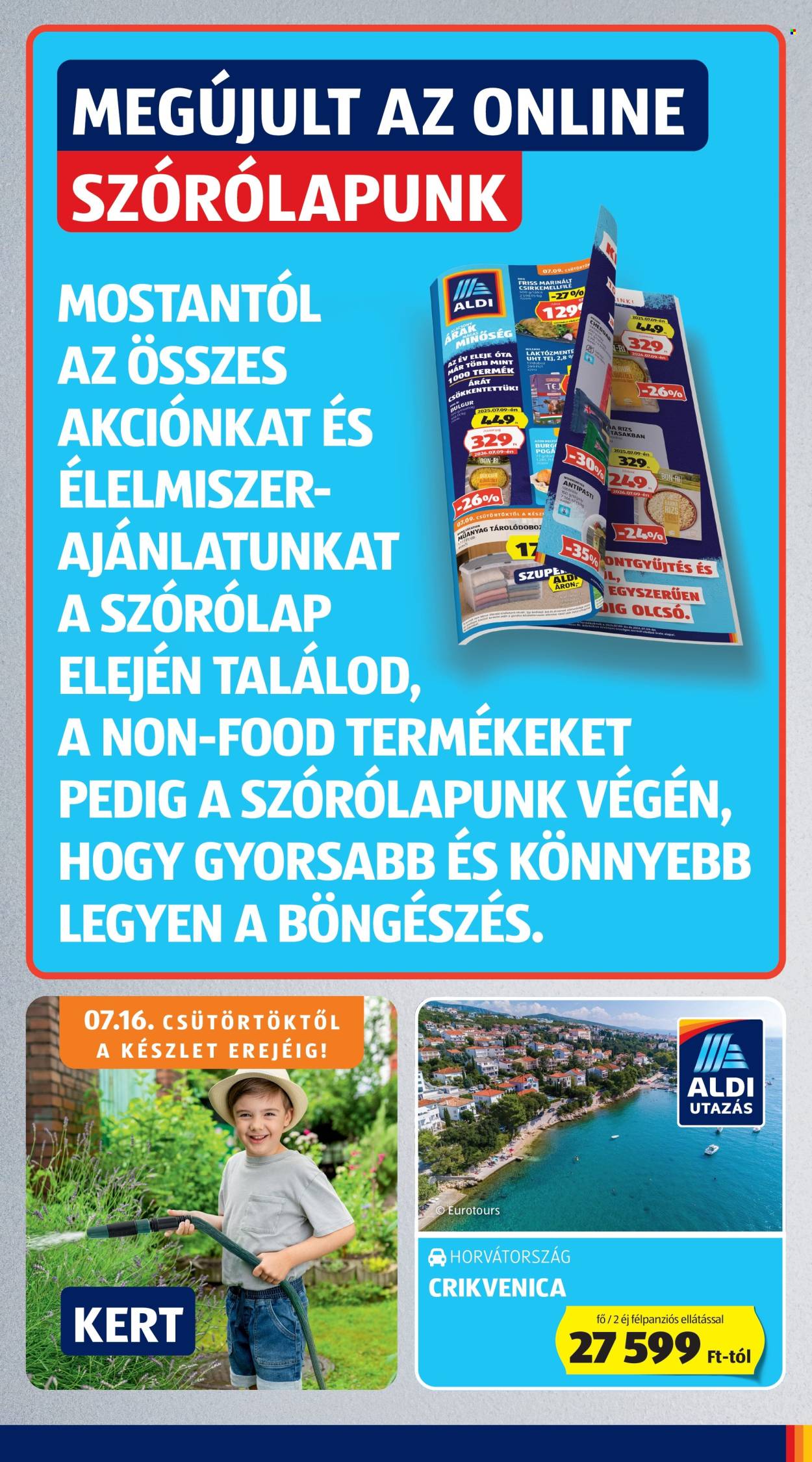 Aldi akciós újság érvényes:  - 2026.07.16 - 2026.07.22. 7. oldal Oldal 7