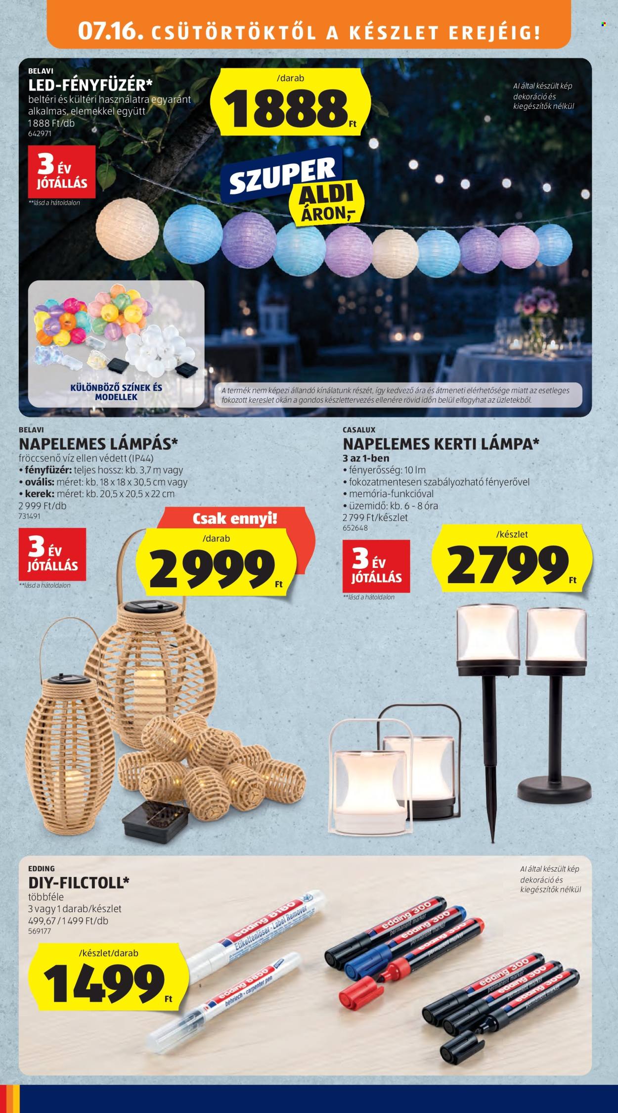 Aldi akciós újság érvényes:  - 2026.07.16 - 2026.07.22. 8. oldal Oldal 8