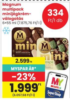 Magnum multipack minijégkrém-válogatás