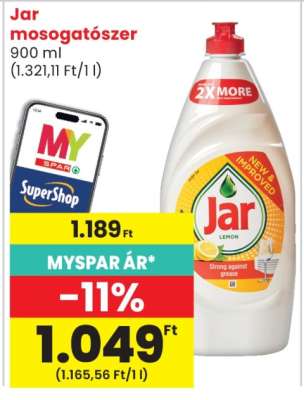 JAR Mosogatószer