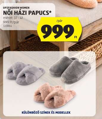 Női házi papucs