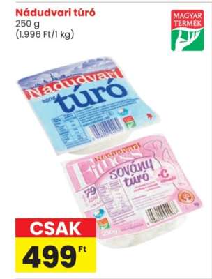 Nádudvari túró