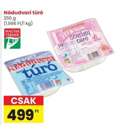 Nádudvari túró