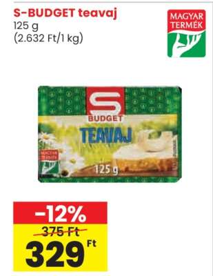 S-BUDGET teavaj