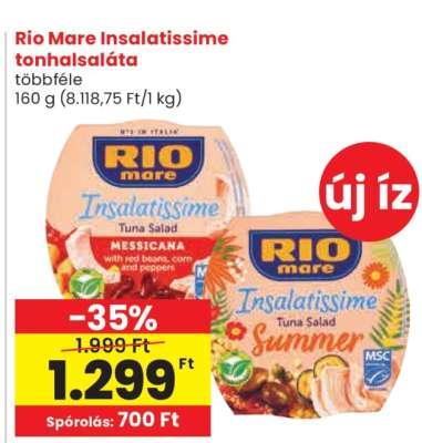 RIO MARE Insalatissime tonhalsaláta*