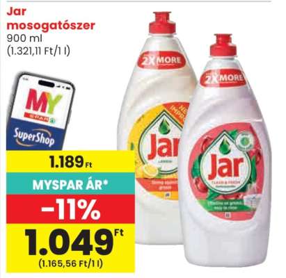 JAR Mosogatószer