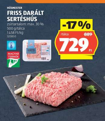 Húsmester Friss Darált Sertéshús