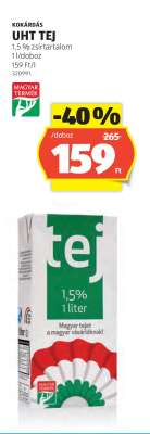 Kokárdás UHT Tej