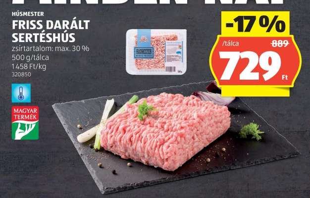 Húsmester Friss Darált Sertéshús