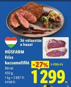 Húsfarm Friss kacsamellfilé