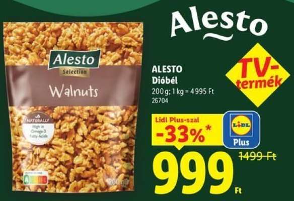 ALESTO Dióbél