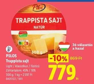PILOS Trappista sajt