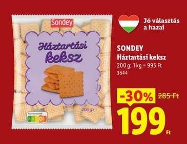 Sondey Háztartási keksz