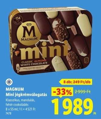 MAGNUM Mini jégkrémválogatás